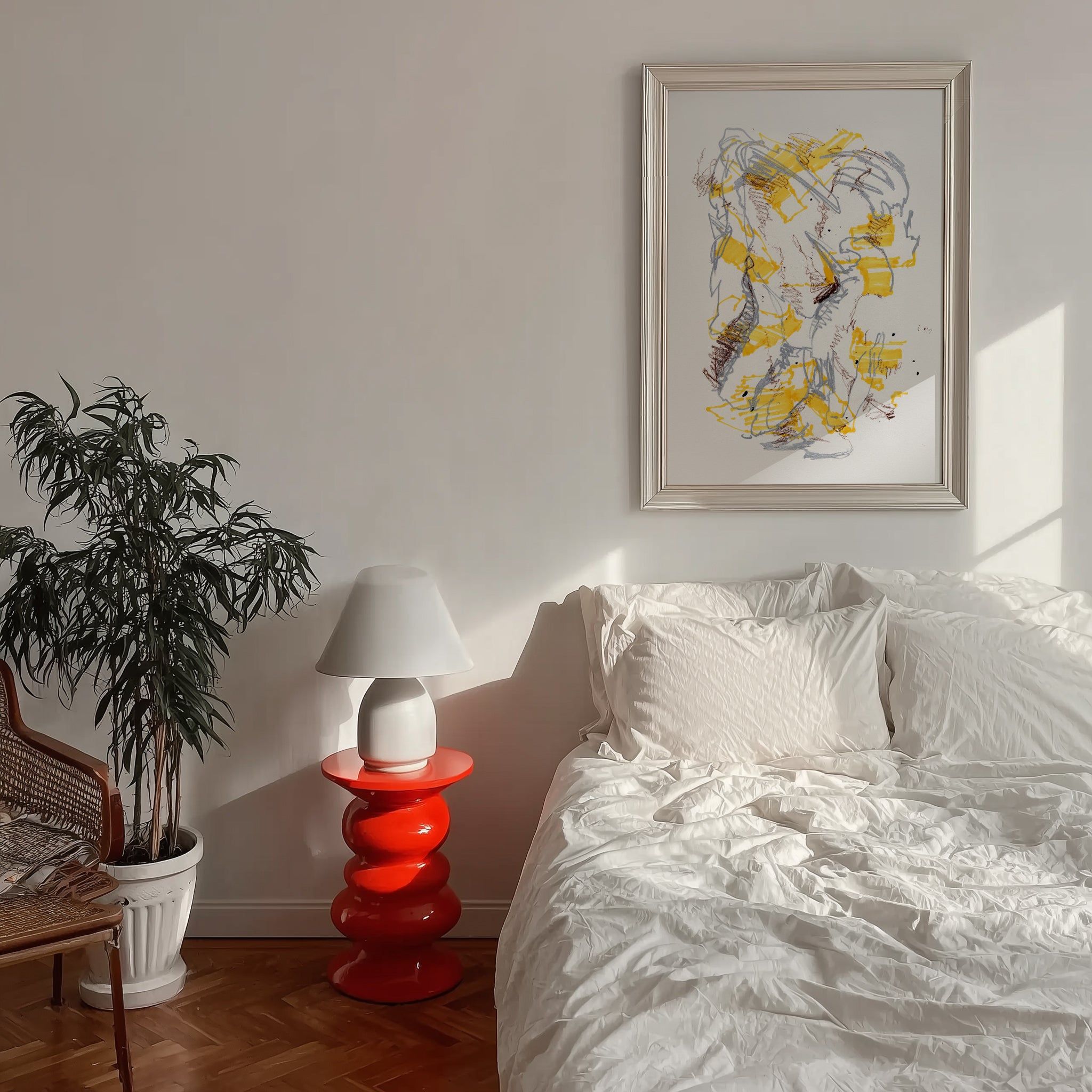 Composition In Yellow