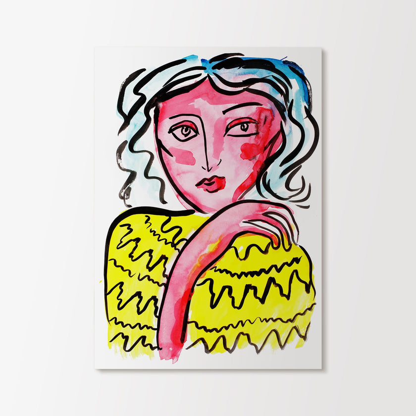 Girl In Yellow Dress