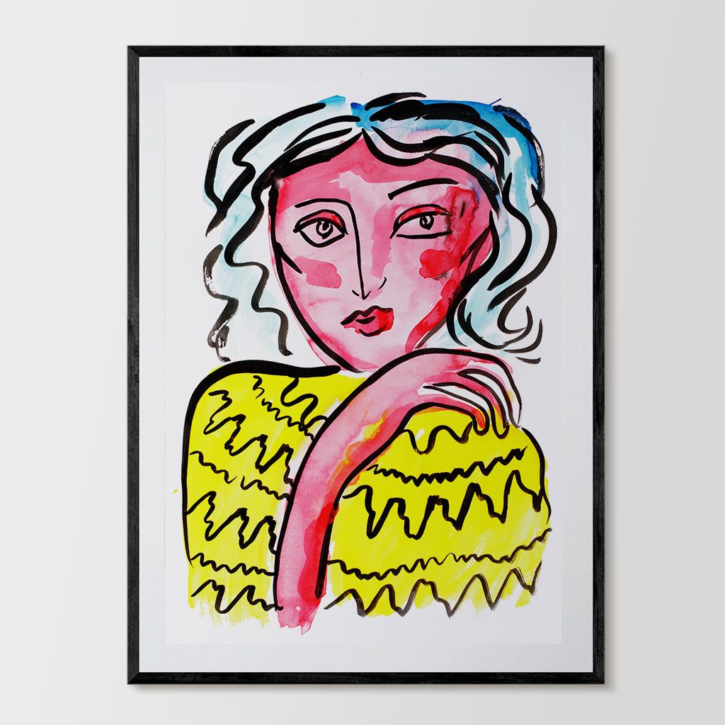 Girl In Yellow Dress