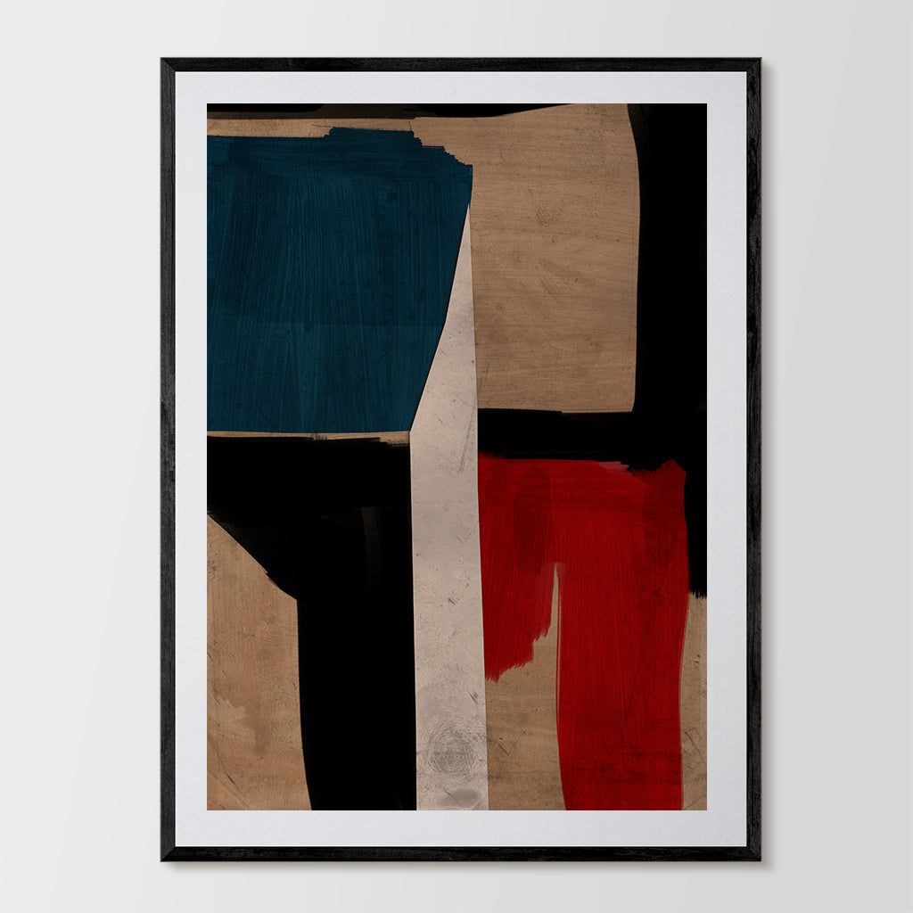 Three Colour Collage